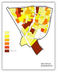Analyseplan Wohneinheiten